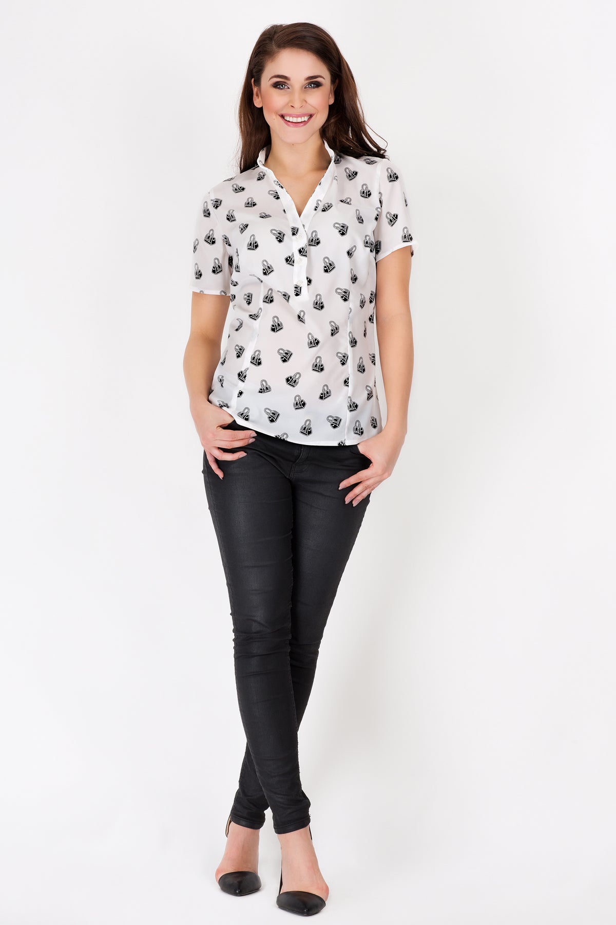 Bluse model 40877 awama