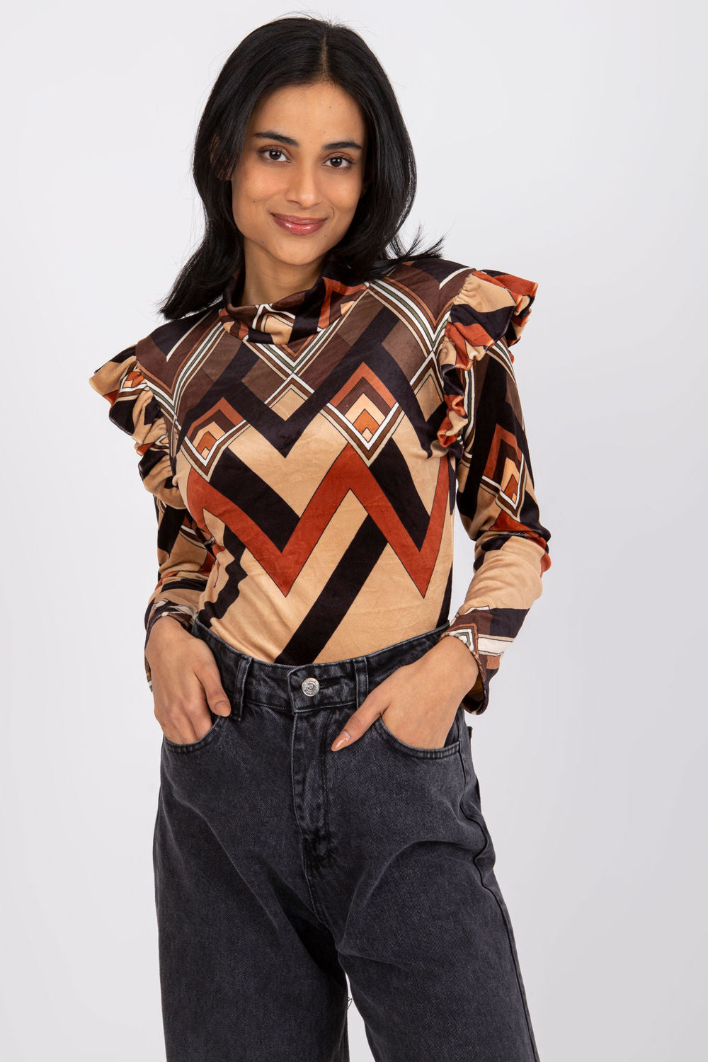 Bluse model 162602 Italy Moda