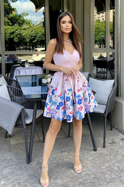 Cocktail dress model 167550 Bicolour