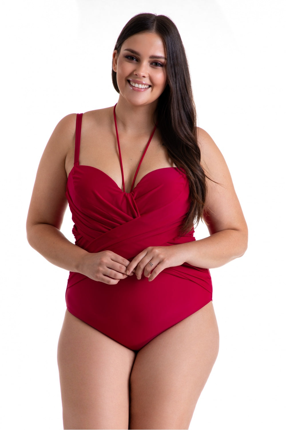 One-piece swimsuit model 167700 Barontex