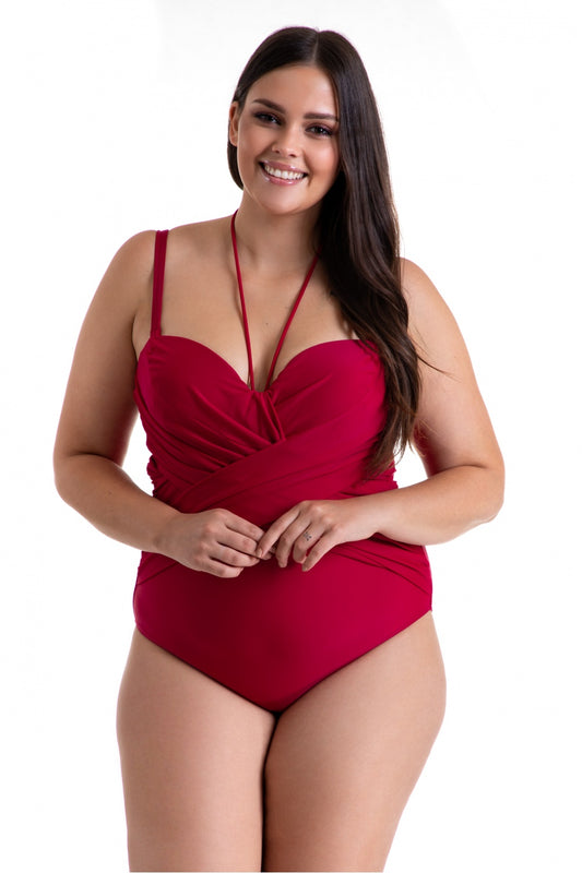 One-piece swimsuit model 167700 Barontex