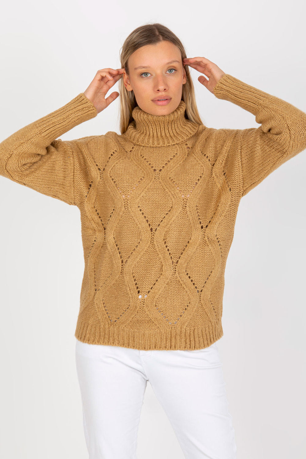 Rollkragenpullover model 170773 Rue Paris