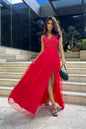 Langes Kleid model 171416 Bicotone