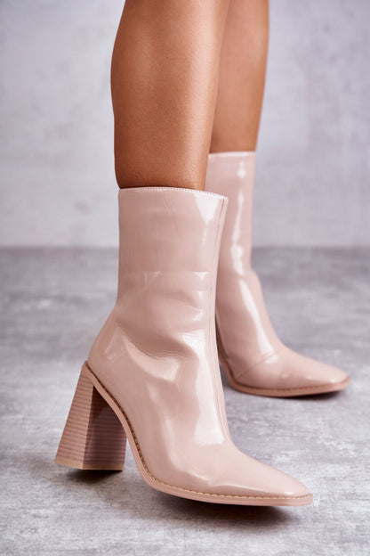 Ankle boots with heel model 173599 Step in style