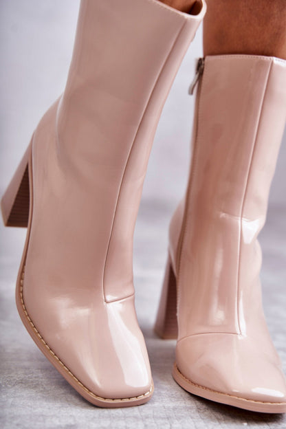 Ankle boots with heel model 173599 Step in style