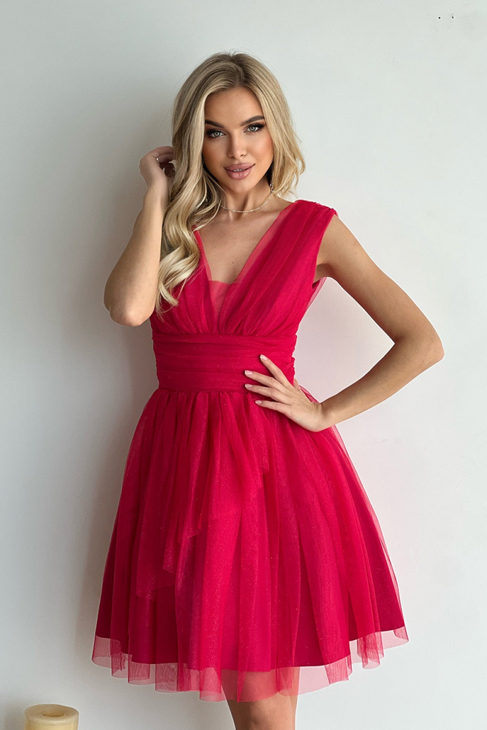 Evening gown model 174031 Bicotone