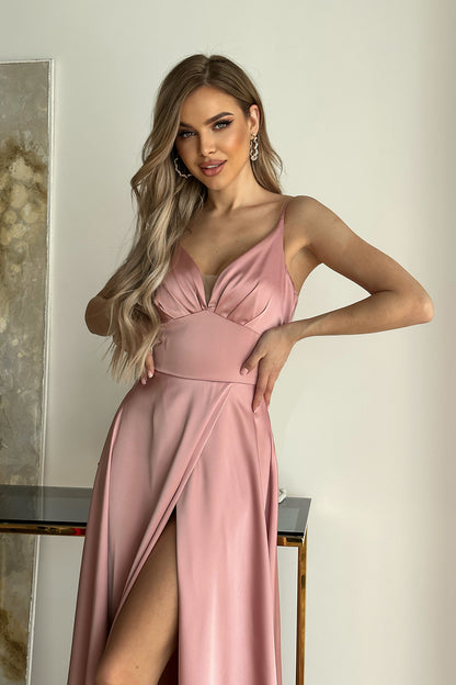 Evening gown model 177902 Bicolour