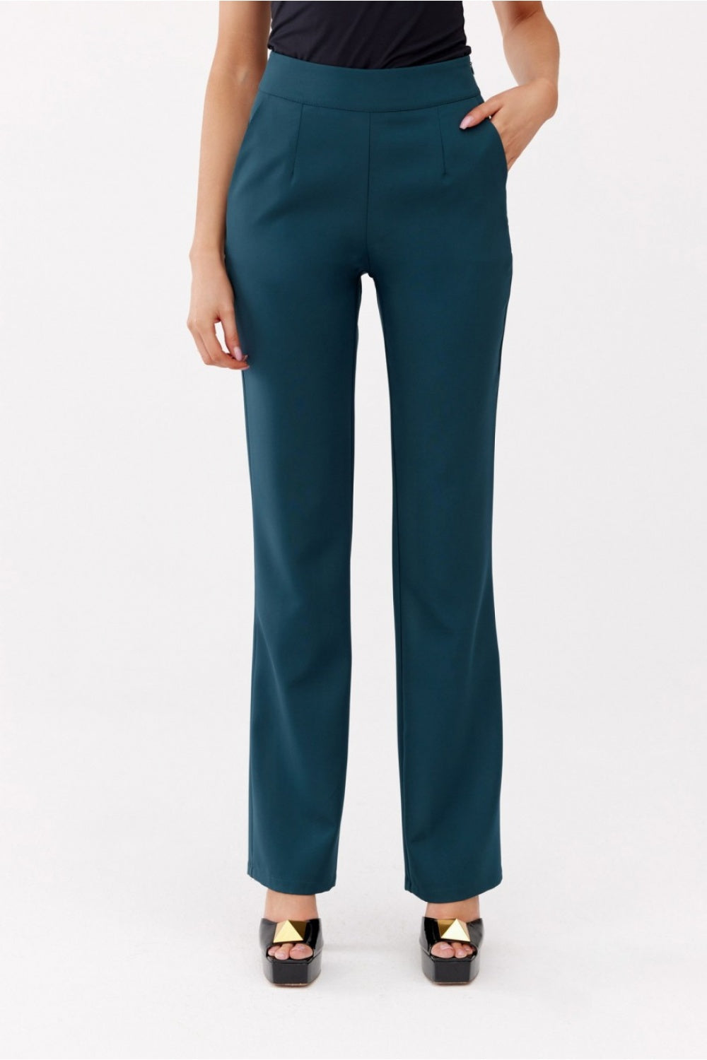 Women's trousers model 180743 Roco Fashion