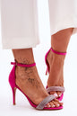 Sandals with heel model 181049 Step in style