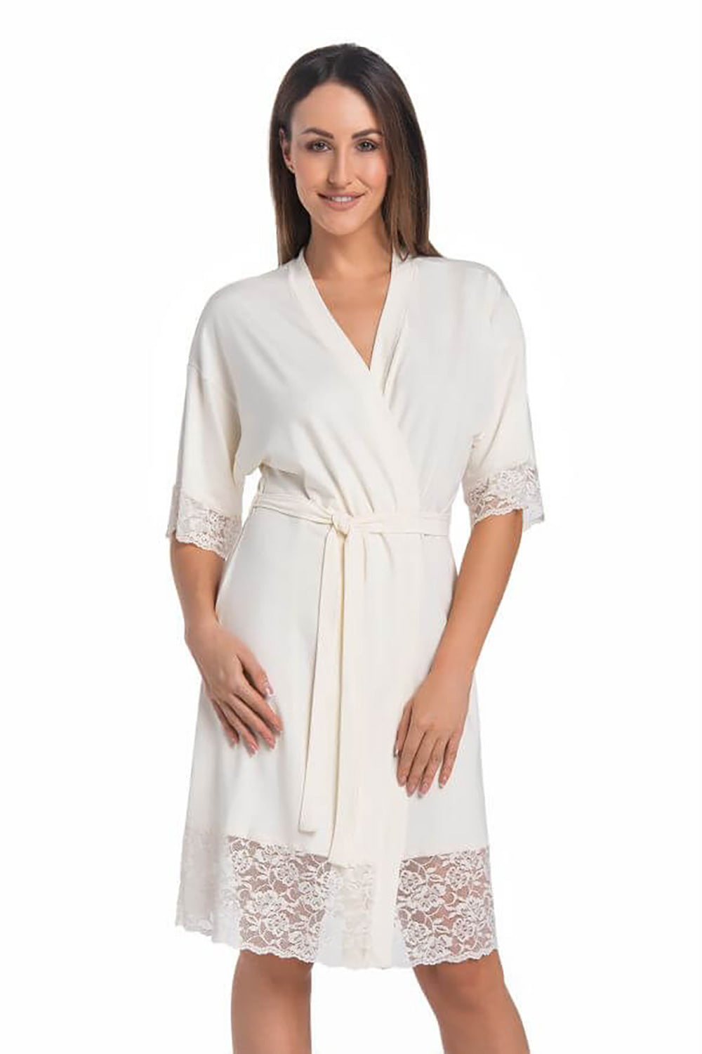 Dressing gown model 183043 Teyli