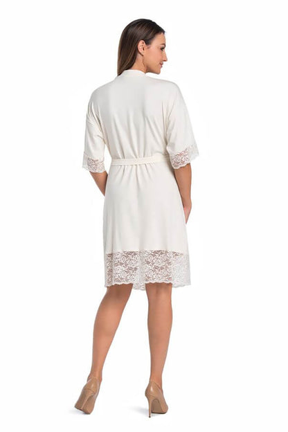 Dressing gown model 183043 Teyli