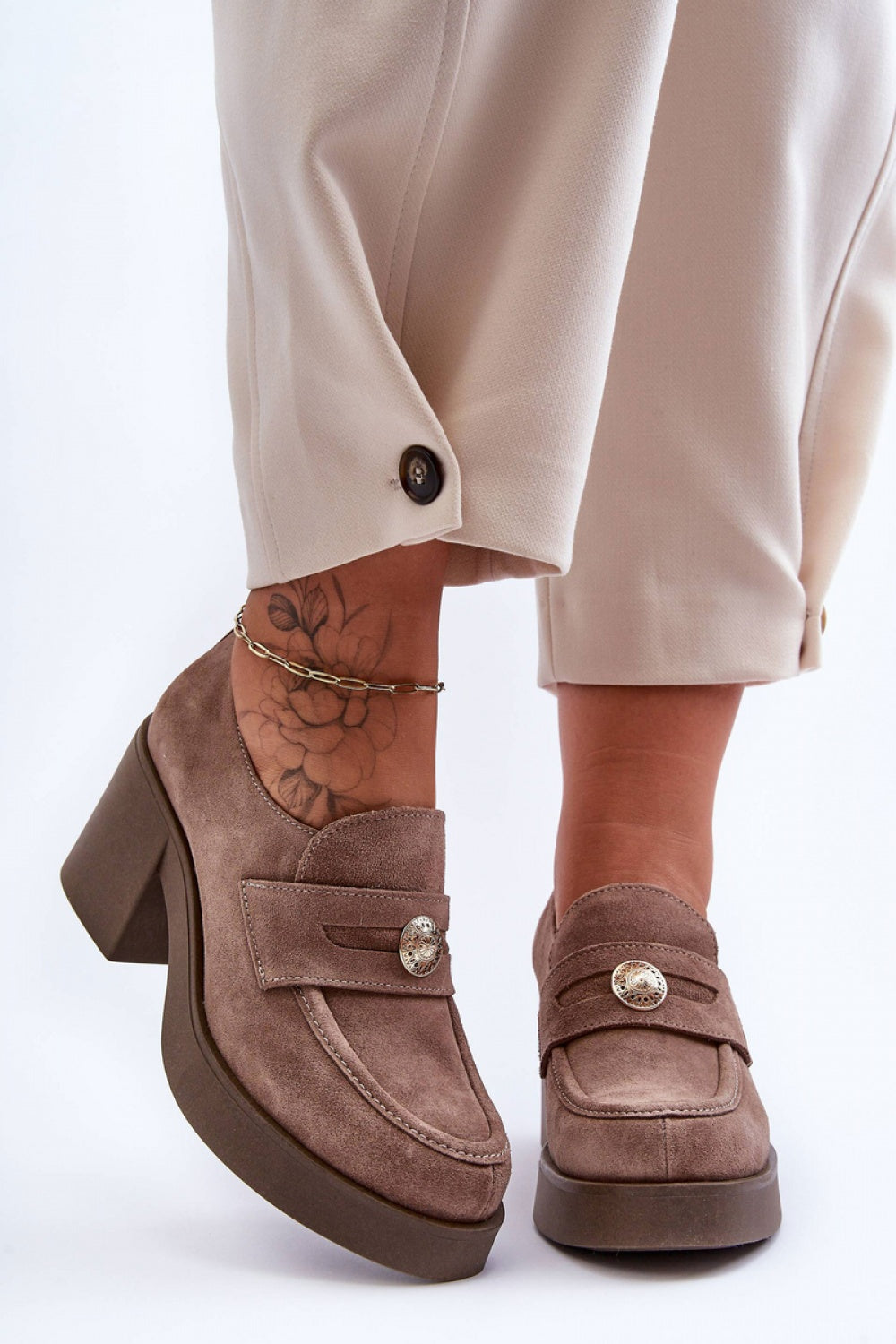 Shoes with heel model 183948 Step in style