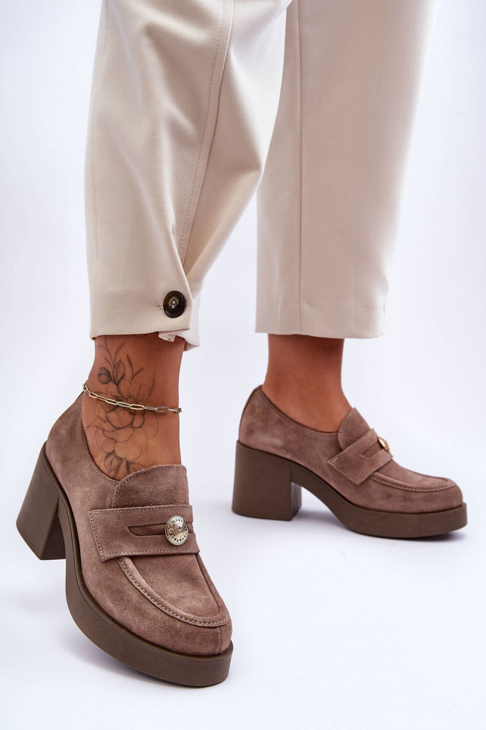 Shoes with heel model 183948 Step in style