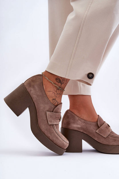 Shoes with heel model 183948 Step in style