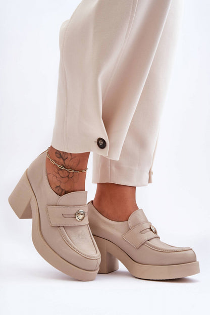 Shoes with heel model 183949 Step in style