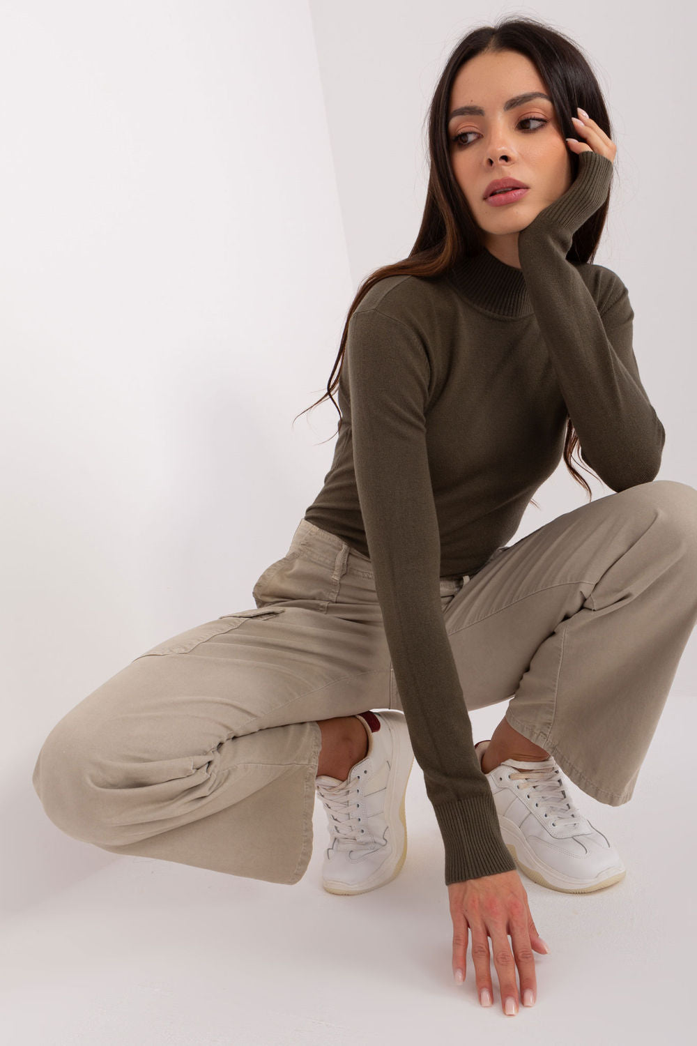 Turtleneck sweater model 185542 Factory Price