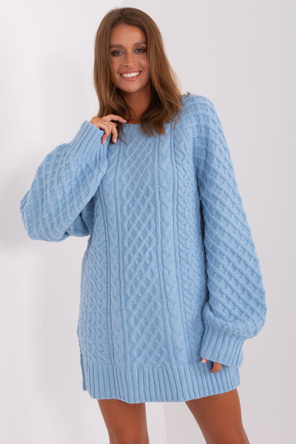 Long sweater model 185733 AT