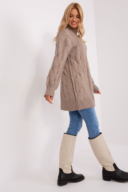 Long sweater model 185738 AT
