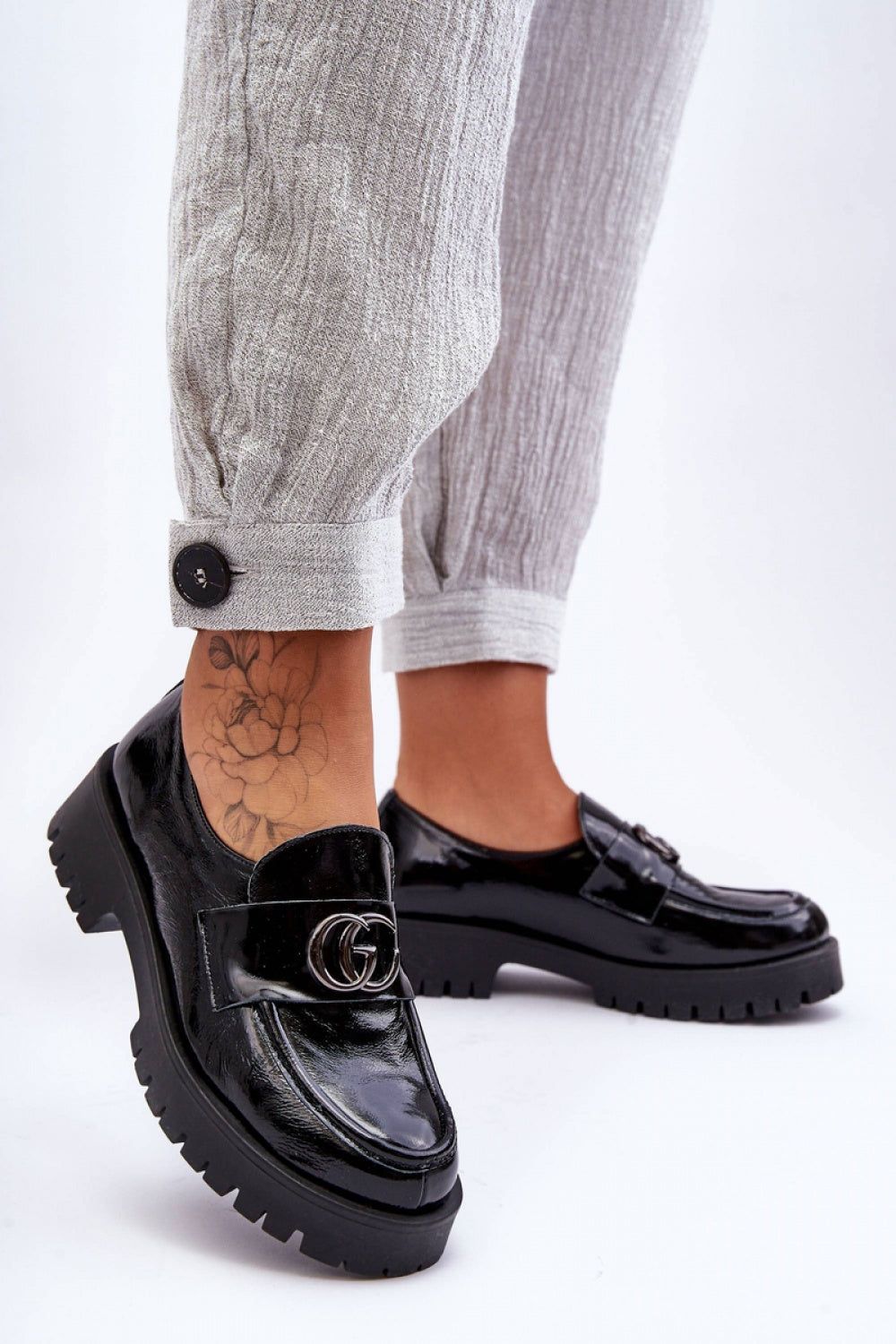 Shoes with heel model 186413 Step in style