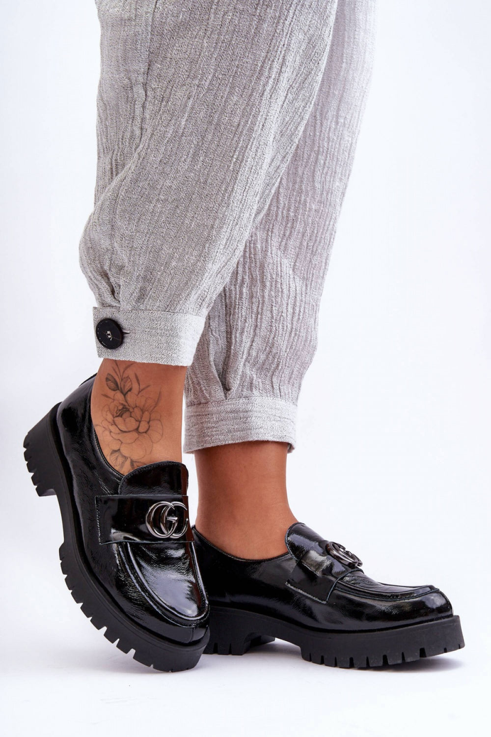 Shoes with heel model 186413 Step in style