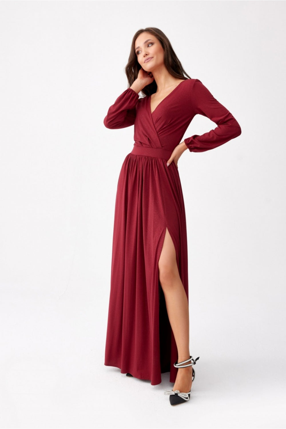 Langes Kleid model 186671 Roco Fashion