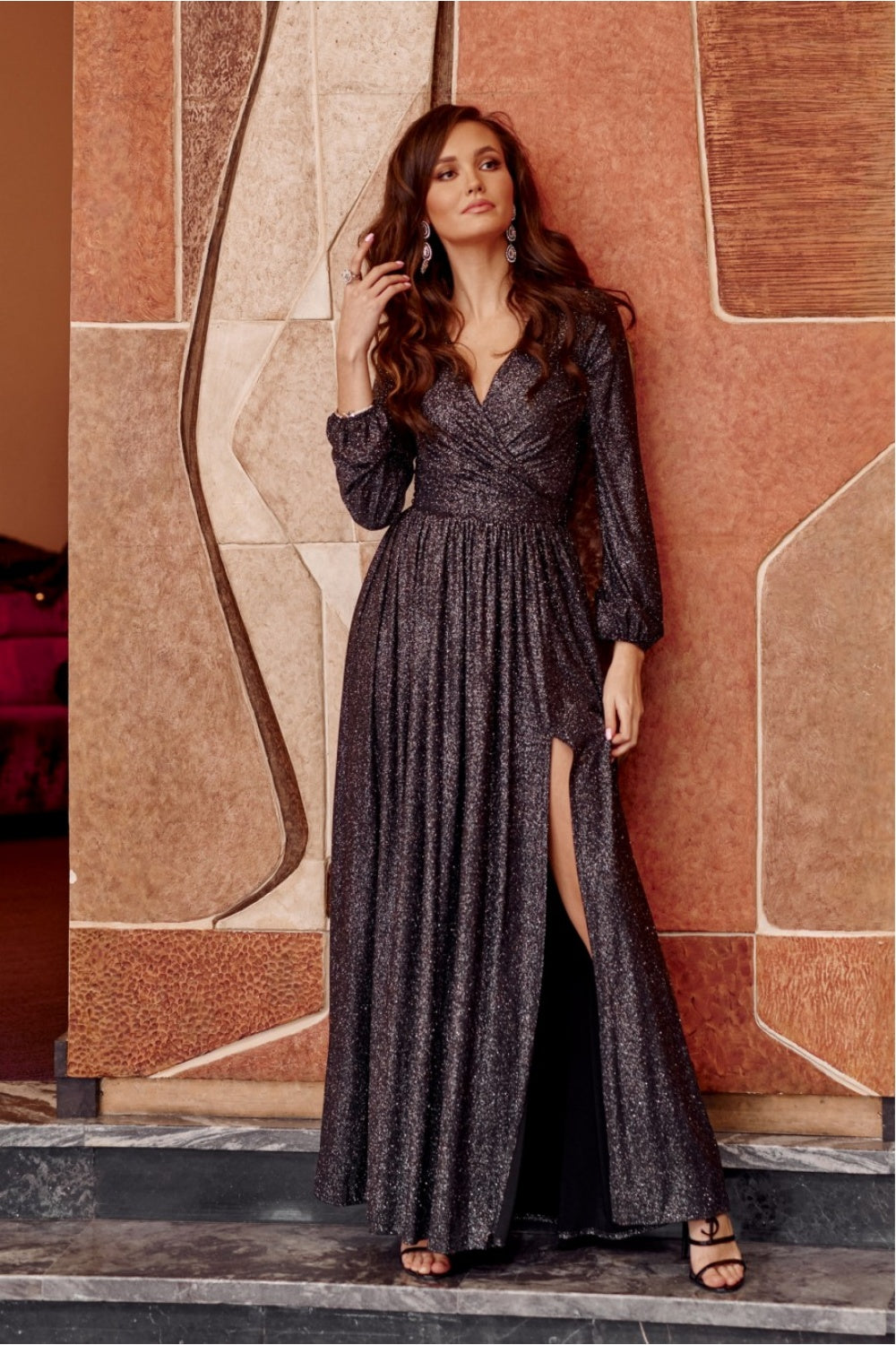 Langes Kleid model 186672 Roco Fashion