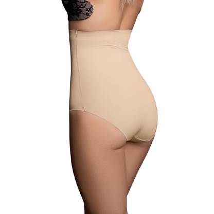 BYE-BRA - NAHTLOSER GÜRTEL STIL HÖSCHEN BEIGE GRÖSSE