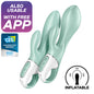 SATISFYER - AIR PUMP BUNNY 5+ AUFBLASBARE KANINCHENVIBRATOR-APP