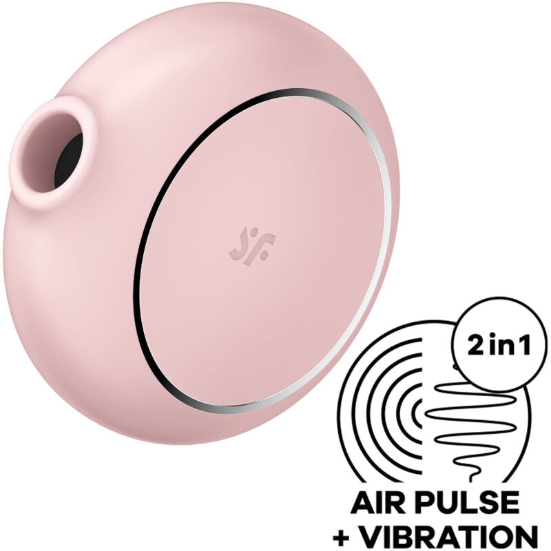 SATISFYER - PRO TO GO 3 DOPPELTER LUFTPULSSTIMULATOR & VIBRATOR