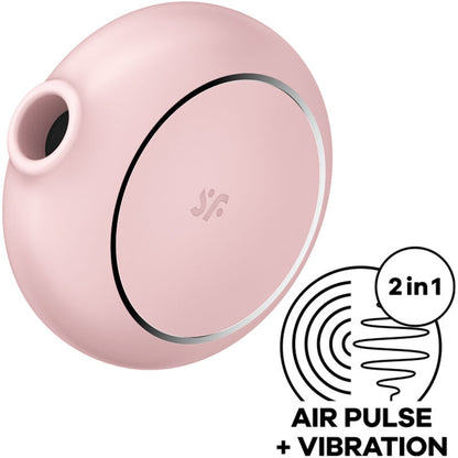 SATISFYER - PRO TO GO 3 DOPPELTER LUFTPULSSTIMULATOR & VIBRATOR