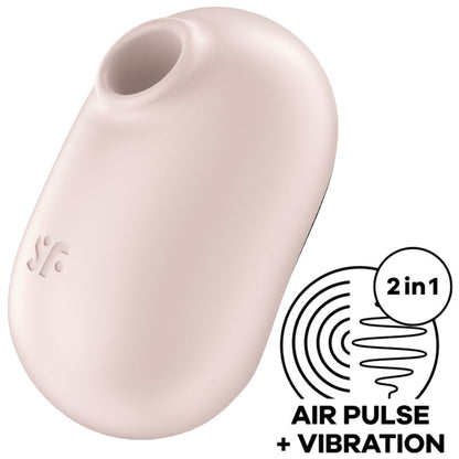SATISFYER - PRO TO GO 2 DOPPELTER LUFTPULSSTIMULATOR & VIBRATOR