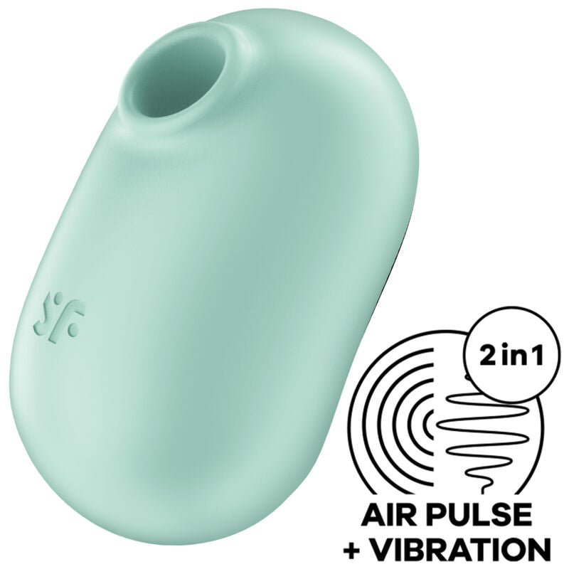 SATISFYER - PRO TO GO 2 DOPPELTER LUFTPULSSTIMULATOR & VIBRATOR