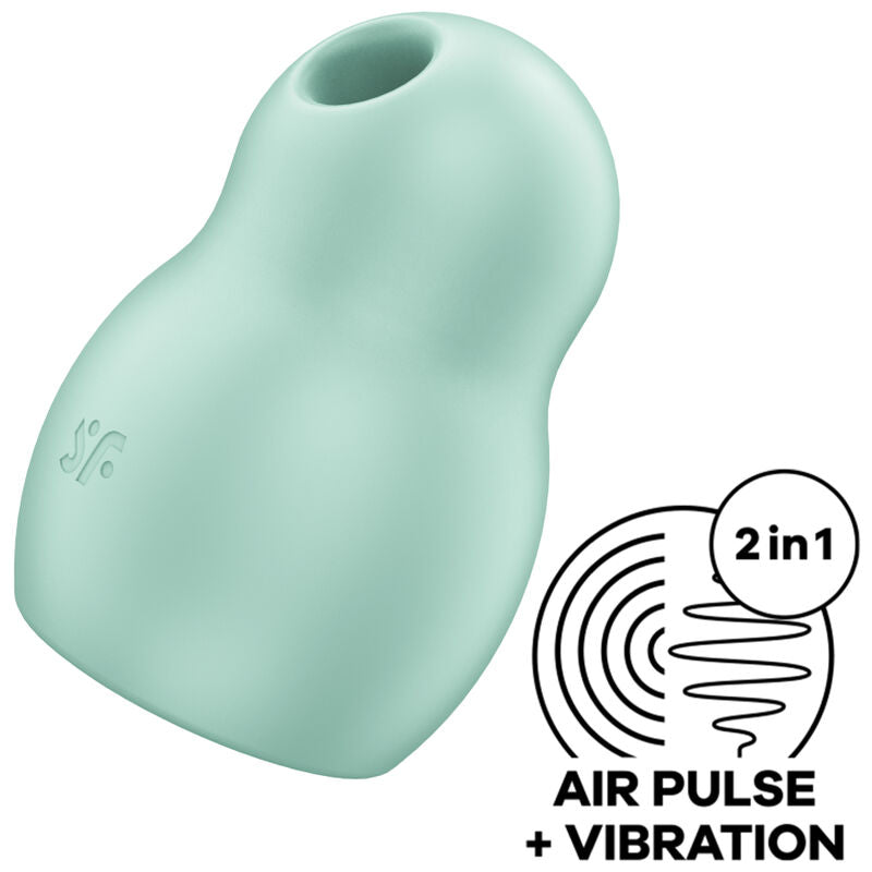 SATISFYER - PRO TO GO 1 DOPPELTER LUFTPULSSTIMULATOR & VIBRATOR
