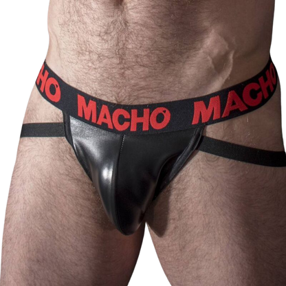 MACHO - MX25RC JOCK ROTES LEDER