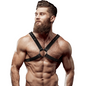 FETISH SUBMISSIVE ATTITUDE - HERREN-BRUSTGESCHIRR AUS ÖKOLEDER