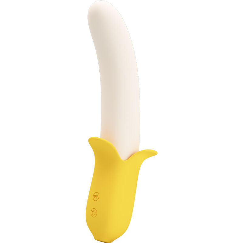 PRETTY LOVE - BANANA GEEK SUPER POWER 7 VIBRATIONEN UP&DOWN SILIKON