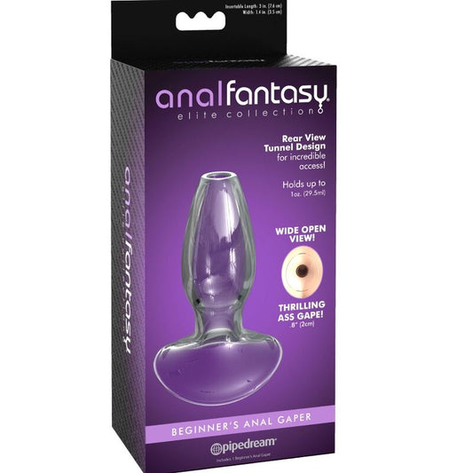ANAL FANTASY ELITE COLLECTION - ANAL-GAPER-DILATOR FÜR ANFNGER, KRISTALLGRÖSSE