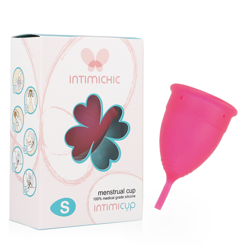 INTIMICHIC - MENSTRUAL CUP MEDIZINISCHES SILIKON - GRÖSSE