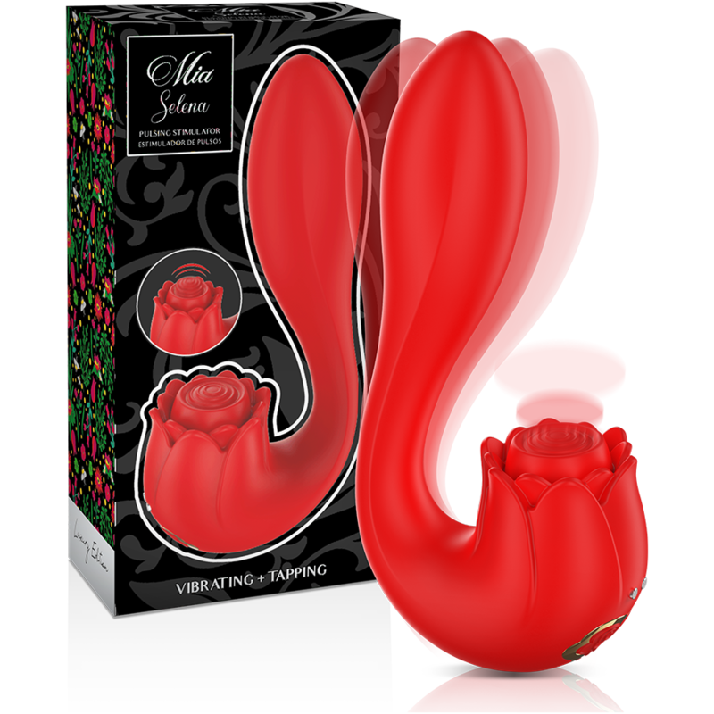 MIA - SELENA STIMULATOR VIBRIEREN + KLAPPEN