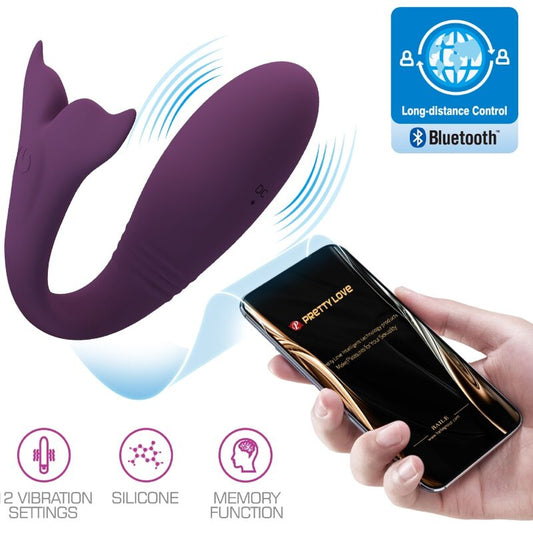 PRETTY LOVE - JAYLEEN VIBRATOR MIT APP-FERNBEDIENUNG
