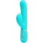 PRETTY LOVE - PERLITA MULTIFUNKTIONS-3-IN-1-G-PUNKT-VIBRATOR AQUA