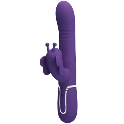 PRETTY LOVE - MULTIFUNKTIONS-KANINCHENVIBRATOR 4 IN 1 SCHMETTERLING