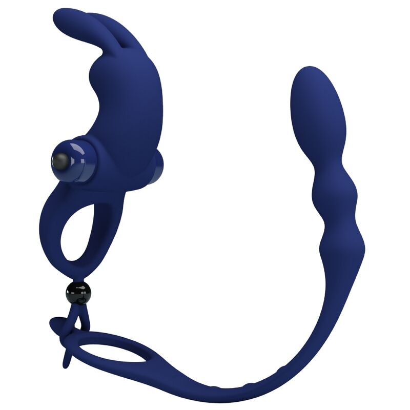 PRETTY LOVE - AYAD RABBIT VIBRATORRING MIT STECKER