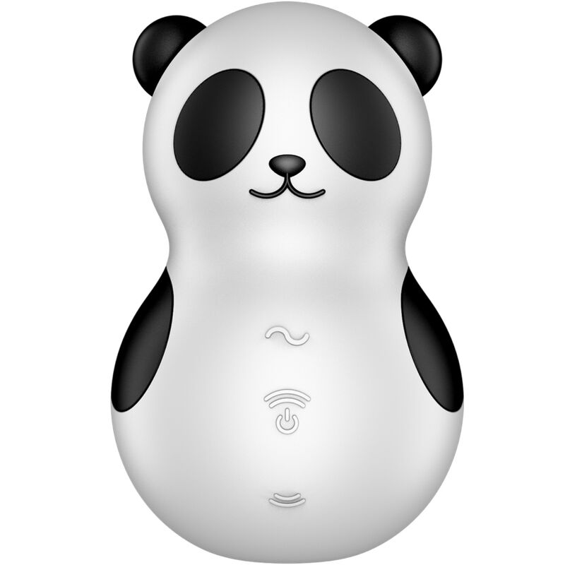 SATISFYER - POCKET PANDA STIMULATOR & VIBRATOR SCHWARZ