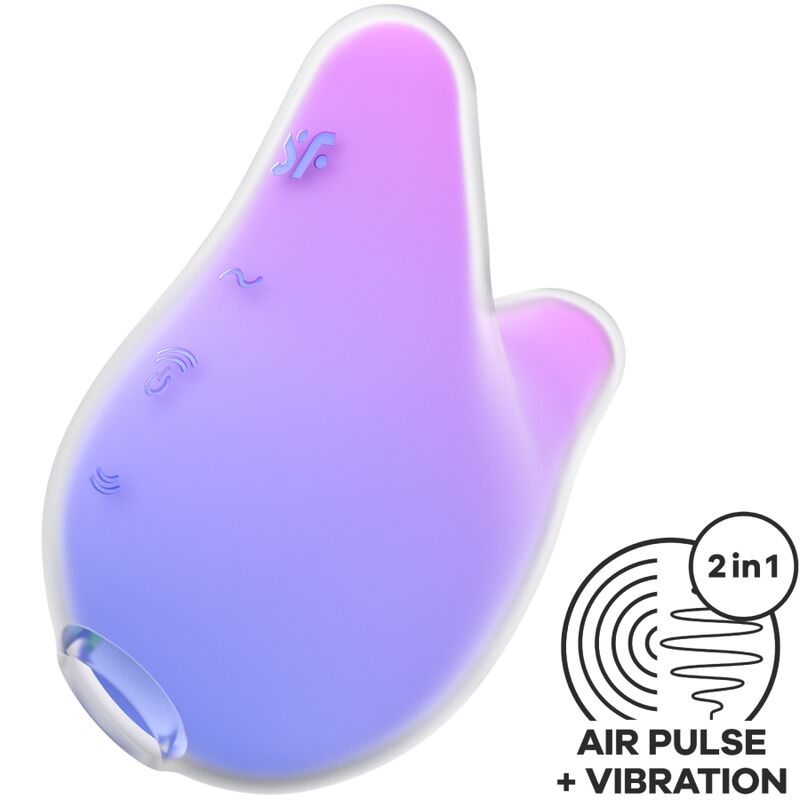 SATISFYER - MERMAID VIBES STIMULATOR & VIBRATOR VIOLETT UND