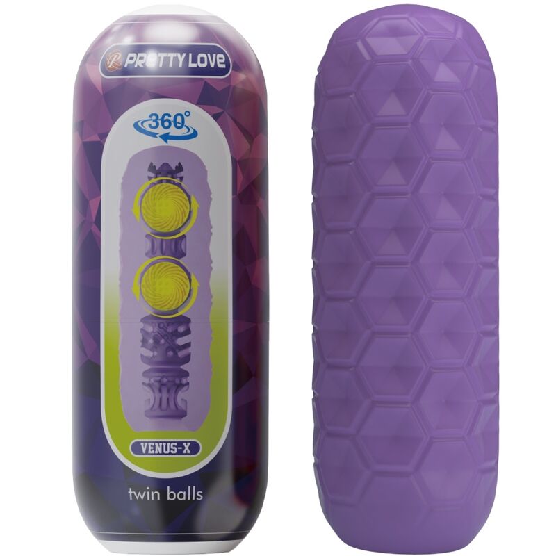 PRETTY LOVE - TWIN BALLS MÄNNLICHER MASTURBATOR