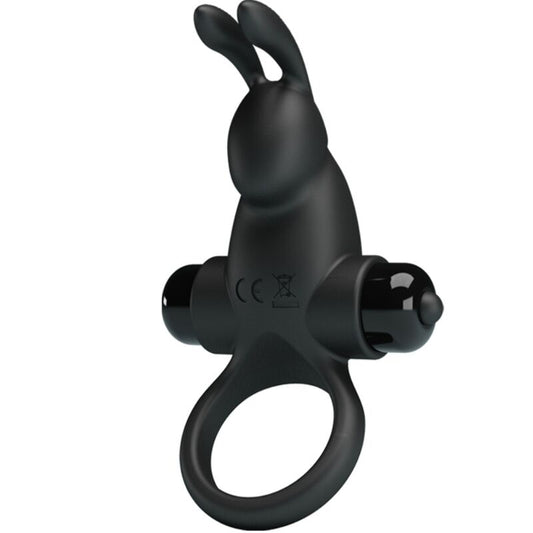 PRETTY LOVE - VIBRATIONSRING + RABBIT-KLITORIS-STIMULATOR 10 VIBRATIONEN