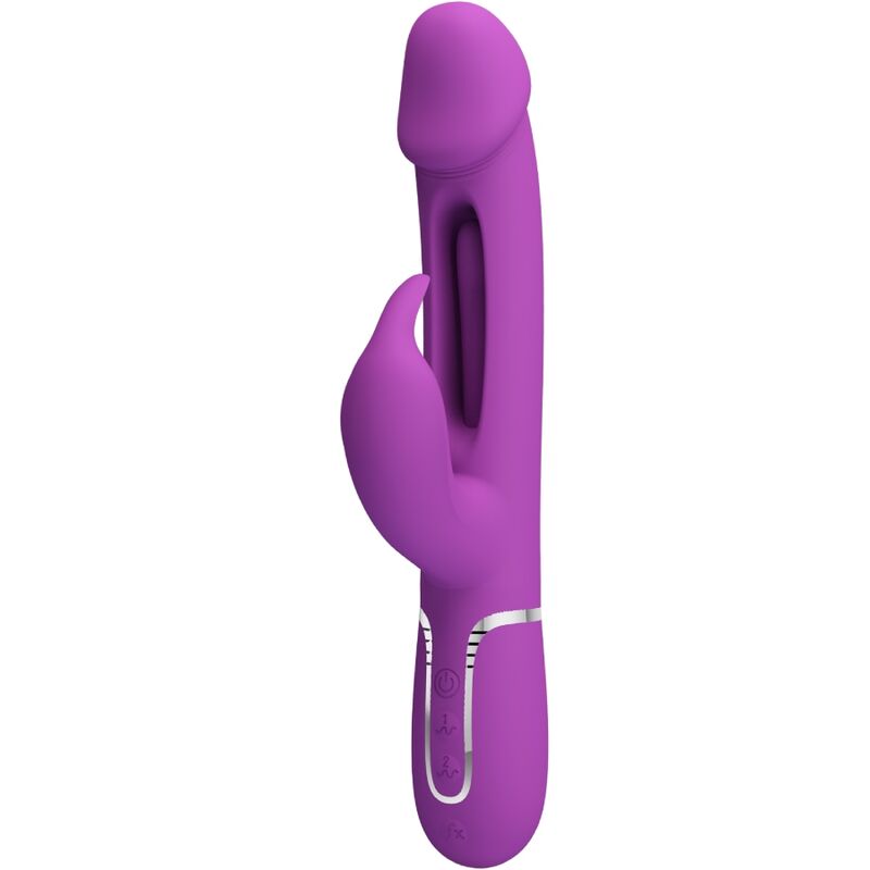 PRETTY LOVE - KAMPAS 3 IN 1 MULTIFUNKTIONS-RABBIT-VIBRATOR
