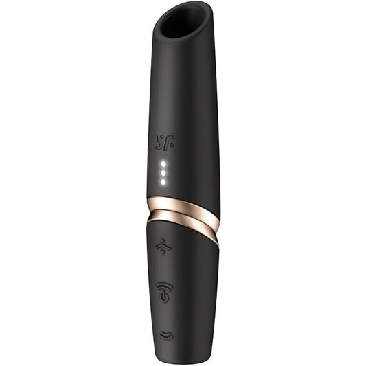 SATISFYER - PERFECT KISS WAVE KLITORIS-STIMULATOR SCHWARZ