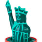 CONDOMERIE - HANDBEMALTE NEUHEITSKONDOME FREIHEITSSTATUE MODELL 1
